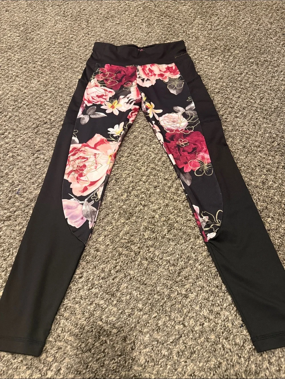 Justice Girls' black & pink dance / gymnastics lot 12/14